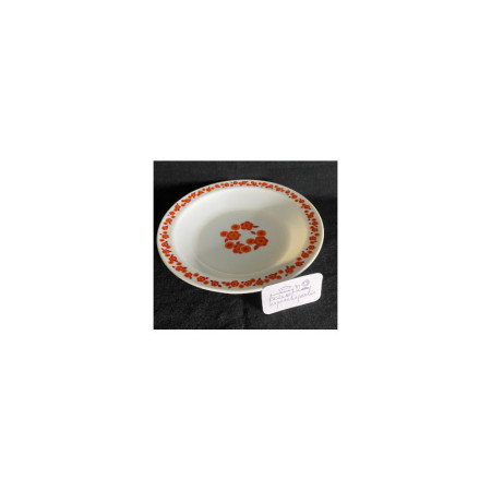 Grand plat de service Arcopal "Lotus"