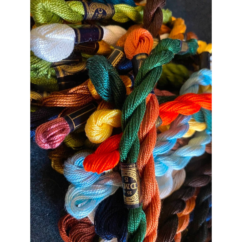 Cotons DMC perlé pour broderie au choix - NEUF
