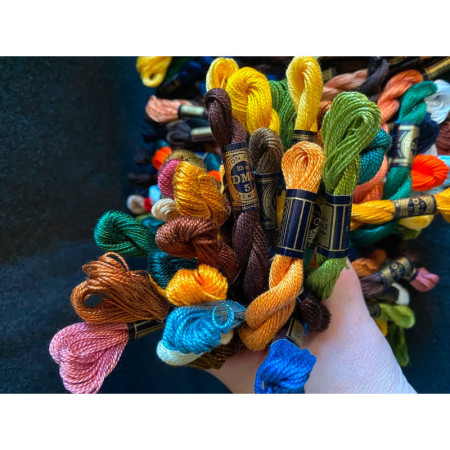 Cotons DMC perlé pour broderie au choix - NEUF