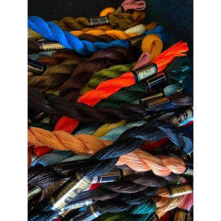 Cotons DMC perlé pour broderie au choix - NEUF