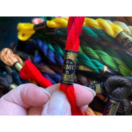 Cotons DMC perlé pour broderie au choix - NEUF