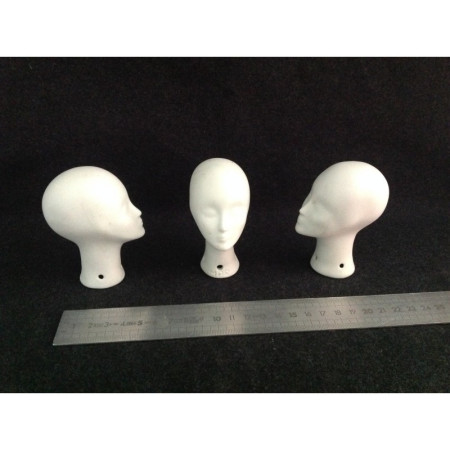 Lot 3 têtes porcelaine "MPR"