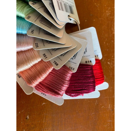 Lot de 11 Cotons DMC mouliné pour broderie - NEUF