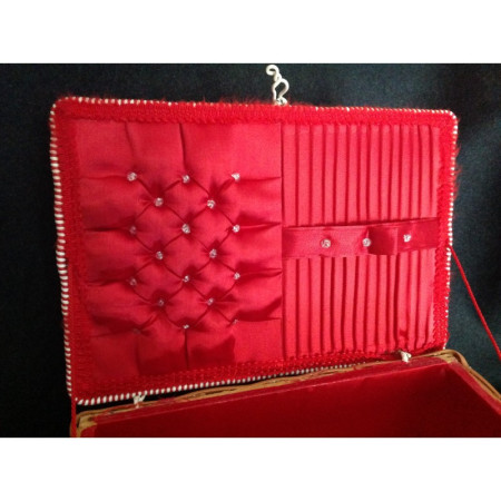 Panier de couture 1950