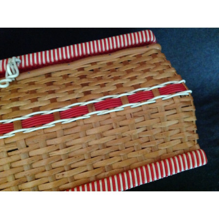 Panier de couture 1950