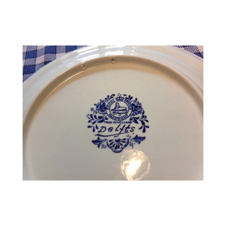 Grande assiette "Royal Sphinx" Delft