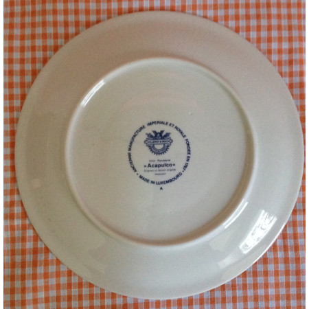 Grande soucoupe "Acapulco - Villeroy & Boch"