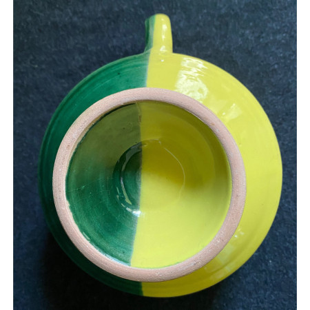 Grande tasse bicolore "Vallauris" René Neveux ? 1950