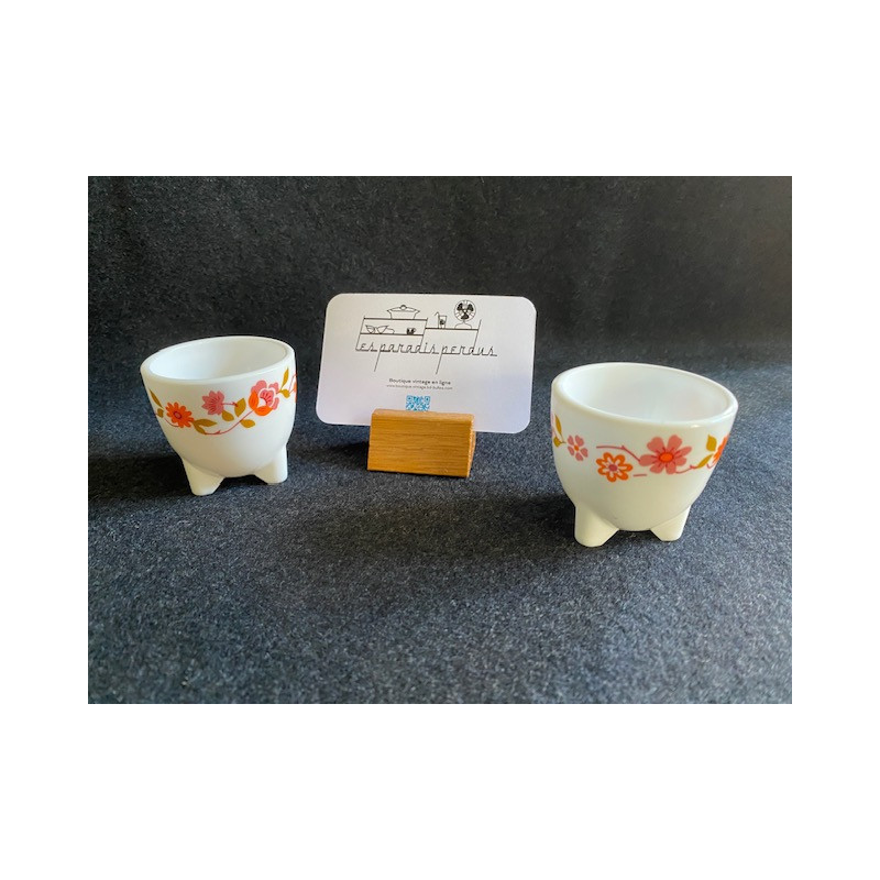 Lot 2 coquetiers Arcopal "Scania" 1980