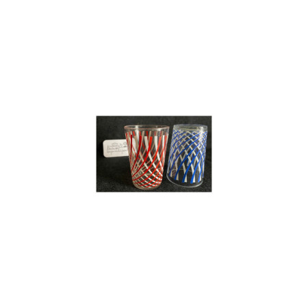 Lot 2 verres "FIFTIES"