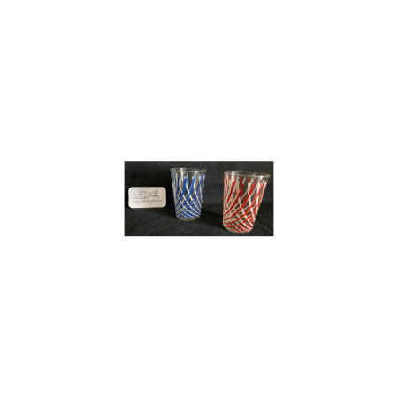 Lot 2 verres "FIFTIES"