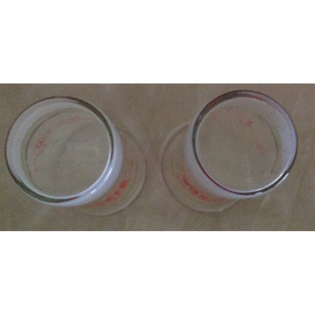Lot 2 VERRES bistrot "Sisca" - 1950/60