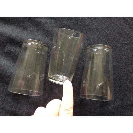 LOT 3 VERRES A EAU ANCIENS