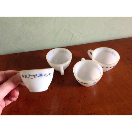 Lot 4 tasses café Arcopal - Mexico