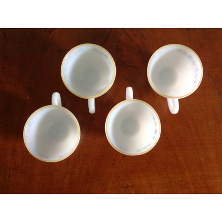 Lot 4 tasses café Arcopal - Mexico