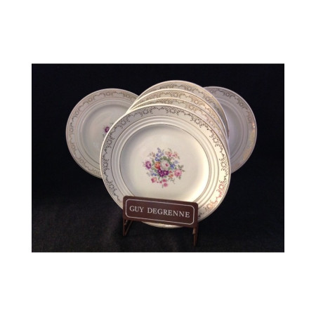LOT 6 ASSIETTES DESSERT - ST AMAND