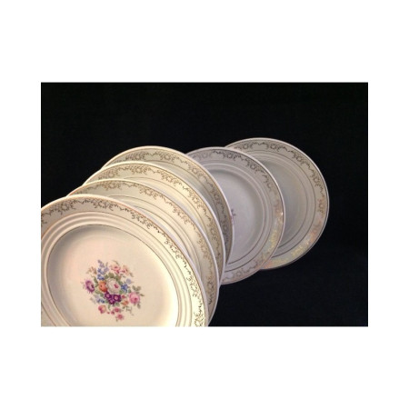 LOT 6 ASSIETTES DESSERT - ST AMAND