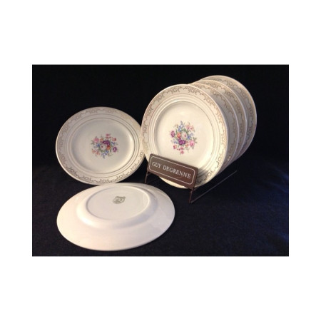 LOT 6 ASSIETTES DESSERT - ST AMAND