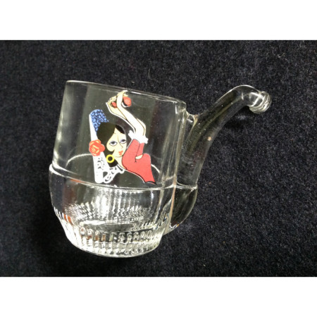 Lot 6 incroyables verres "Danse"