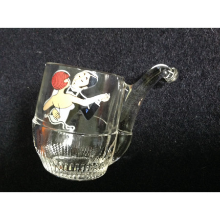 Lot 6 incroyables verres "Danse"