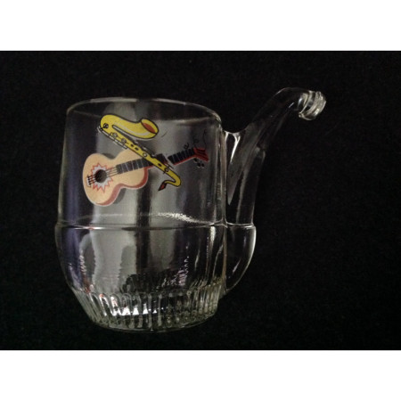 Lot 6 incroyables verres "Danse"