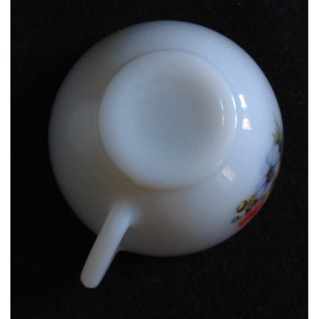 Lot 6 tasses café Arcopal - Anémones