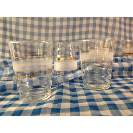 LOT 6 VERRES "FIFTIES"