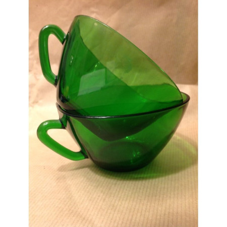 Lot de 4 petites tasses VERECO - VERT