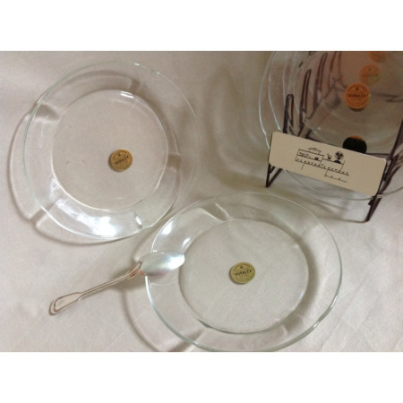 Lot de 6 assiettes dessert "Duralex" - neuves