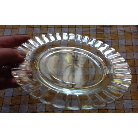 Lot de 6 assiettes dessert "Feston - Duralex" - 1980