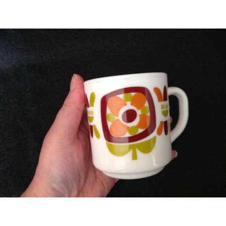 MUG MOBIL Orange Vert - 1970