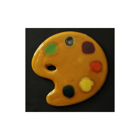 PALETTE DE PEINTRE VALLAURIS 1950-60