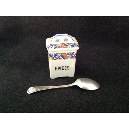 Petit pot faïence "Epices"