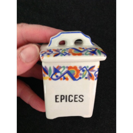 Petit pot faïence "Epices"