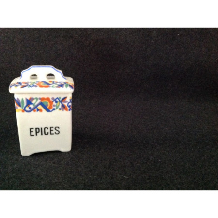 Petit pot faïence "Epices"