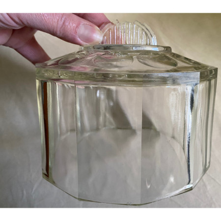 Petite cloche en verre design 1930