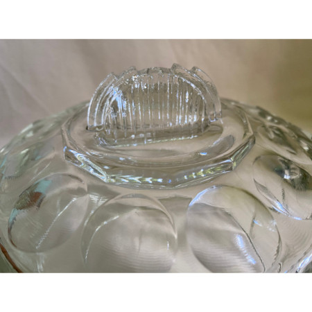 Petite cloche en verre design 1930