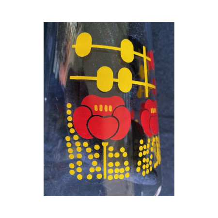 Pichet cruche "Fleurs graphiques"