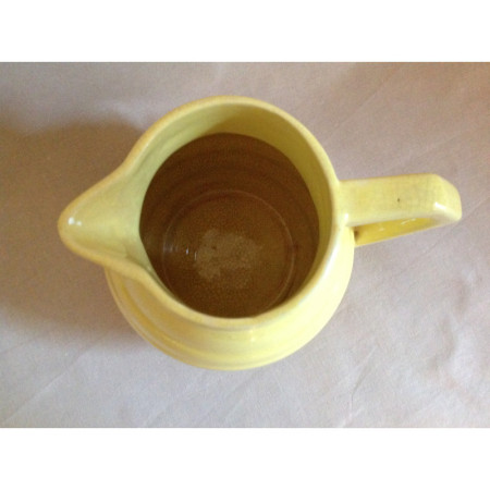 Pichet cruche "Orchies" jaune