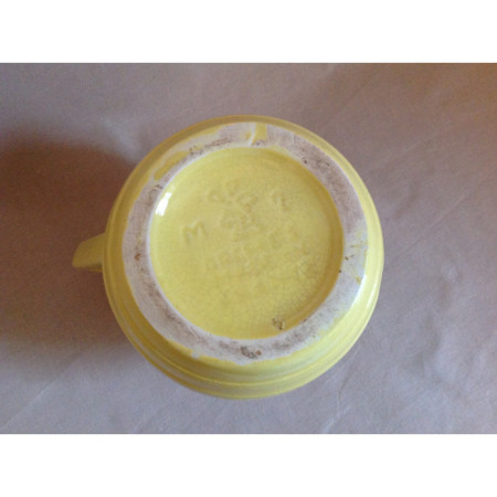 Pichet cruche "Orchies" jaune