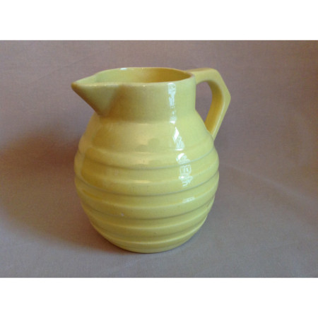 Pichet cruche "Orchies" jaune