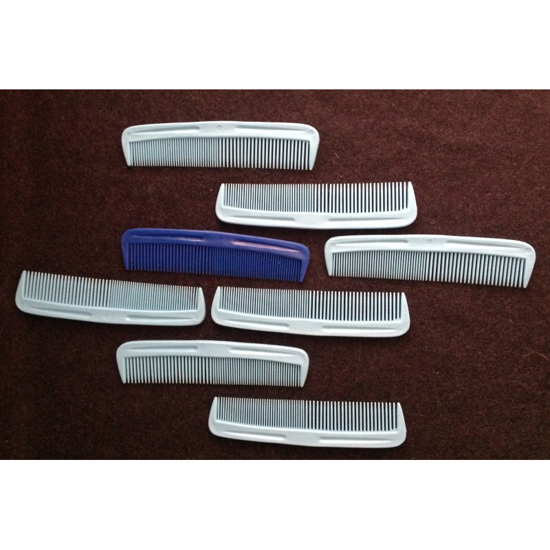 Peigne bleu "1980"