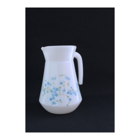 pichet, cruche, CAFETIÈRE Arcoroc MYOSOTIS - 1980