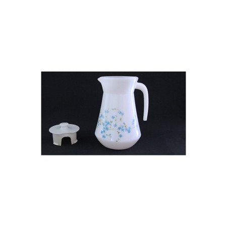 pichet, cruche, CAFETIÈRE Arcoroc MYOSOTIS - 1980