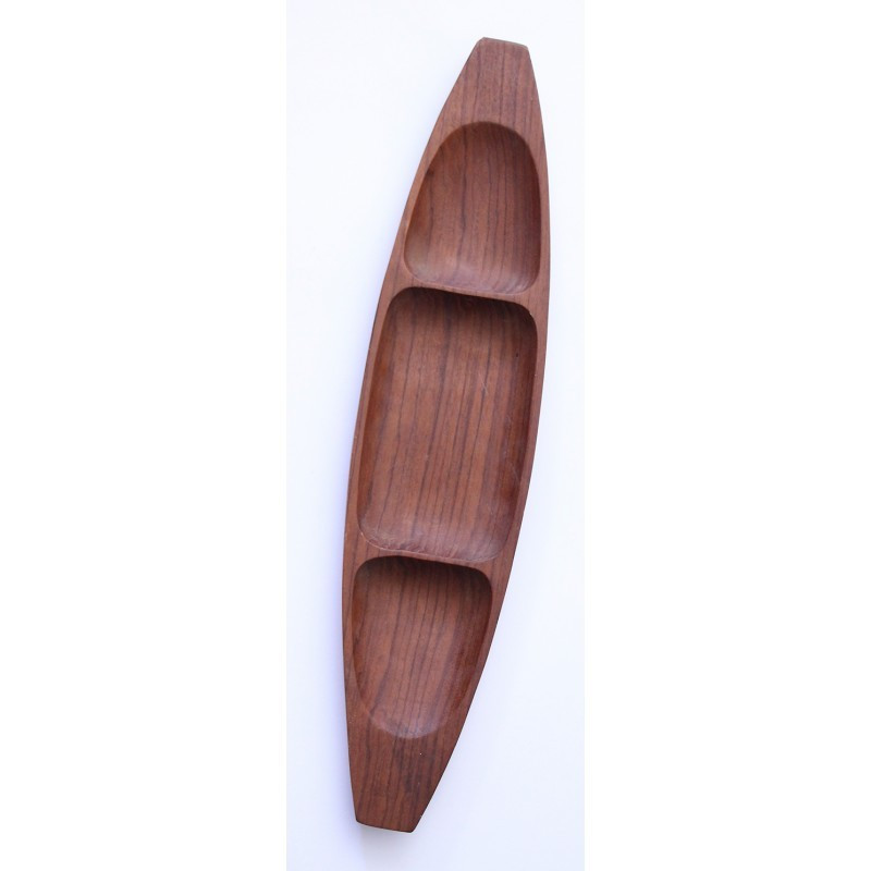 PLAT BOIS "PIROGUE" - DESIGN SCANDINAVE