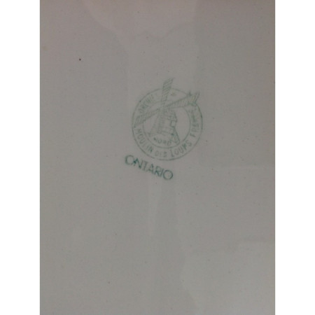 PLAT OVALE ONTARIO "ORCHIES"