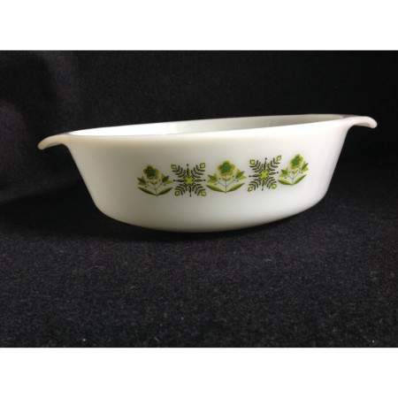 Plat rond Fire-King "Anchor" Meadow green