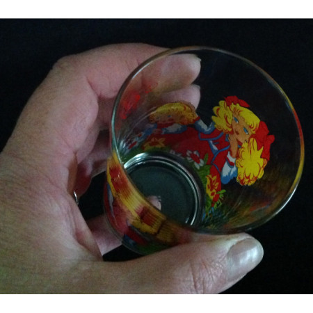 VERRE MOUTARDE "Candy" - Toei animation - 1976