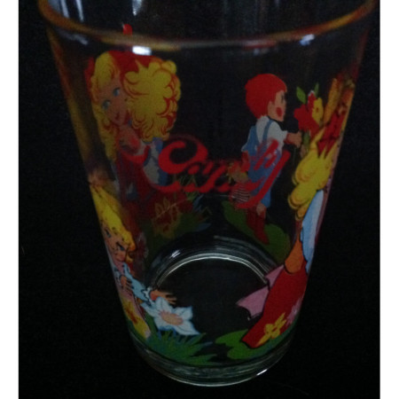 VERRE MOUTARDE "Candy" - Toei animation - 1976