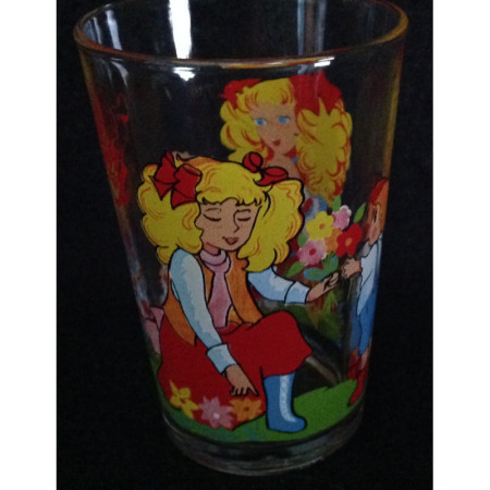VERRE MOUTARDE "Candy" - Toei animation - 1976